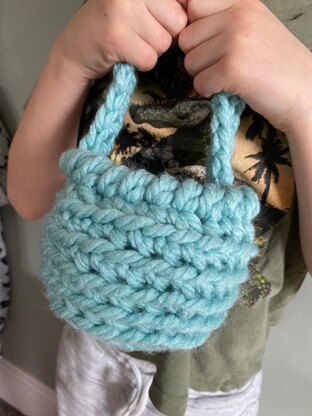 Chunky Woven Easter Basket