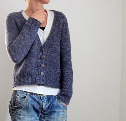 Criss Cross Strickjacke