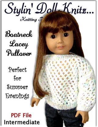 5 pdf knitting patterns. Fits 18 inch and American Girl Doll 01