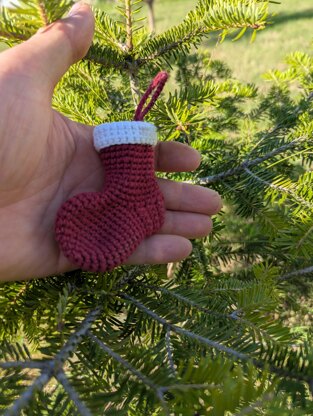Christmas Stocking Holiday Ornament