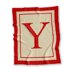 Y Name Blanket Baby Shower Stroller Alphabet 70x90 square C2C Crochet Pattern