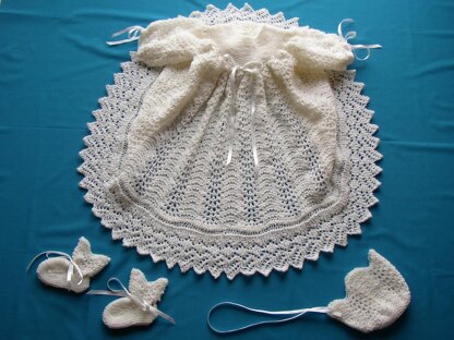 Ribbons & Lace Christening Ensemble