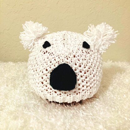 Polar Bear Baby Hat