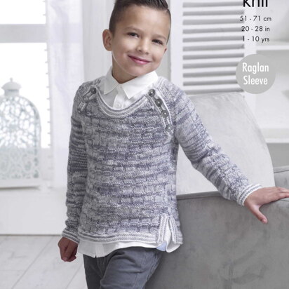 Sweaters in King Cole DK - 5108pdf - Downloadable PDF
