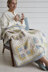 Patchwork Crochet Blanket - Crochet Pattern For Home in Debbie Bliss Dulcie by Debbie Bliss