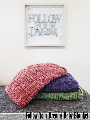 Follow Your Dreams Baby Blanket