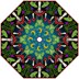 Mushroom Forest Holiday Tree Skirt