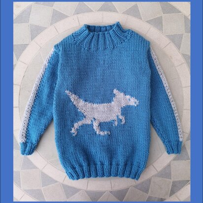 Chunky Graciliceratops  Dinosaur Sweater