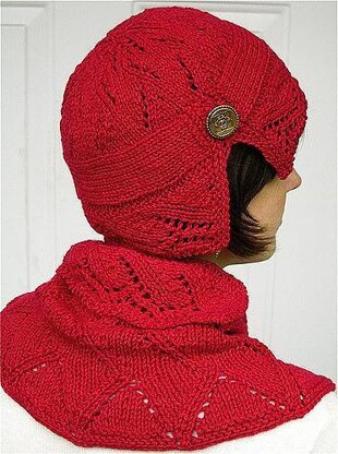 Northwest Flapper Hat and Cowl