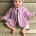 Orchid Baby Cardigan