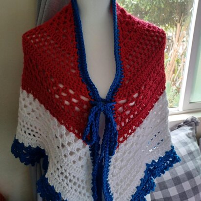 CROCHET PATTERN - The American Crochet Lace Shawl