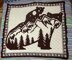 Wilderness Bears Reversible Mosaic Crochet Blanket