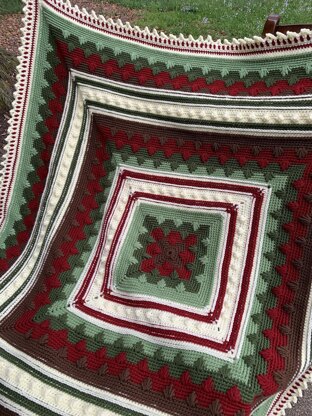 Vintage Christmas Blanket