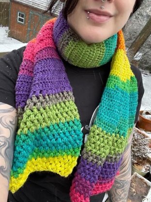 Dawn Rising scarf