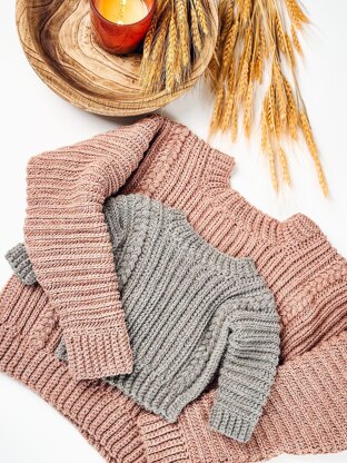 Autumn Wheat Child Sweater