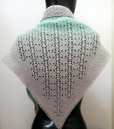 Shetland Eyelet Shawl