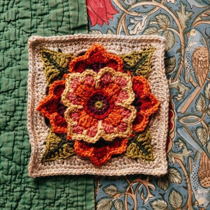 US Tudor Rose Motif - Spirit of Flora Collection
