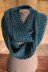2-Tone Knit-Look Infinity Scarf (3 Ways)
