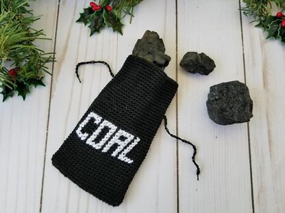 Coal Bag Ornament/Gift Card Holder