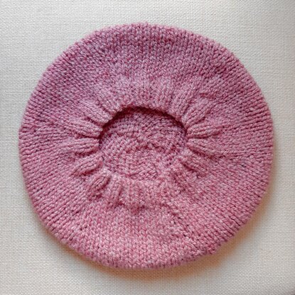 Dusky Pink Beret