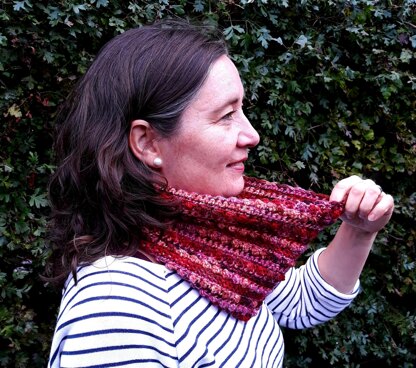 Autumn Berry Cowl