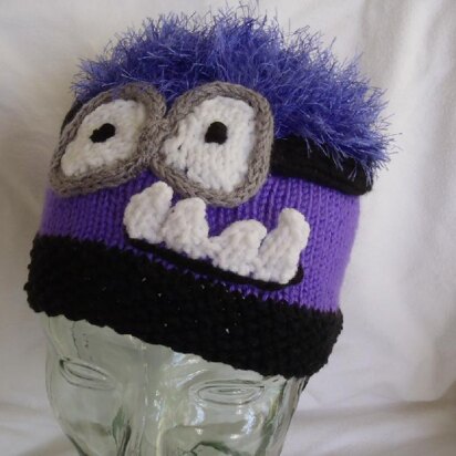 Minion Hat (evil version) - knitting pattern