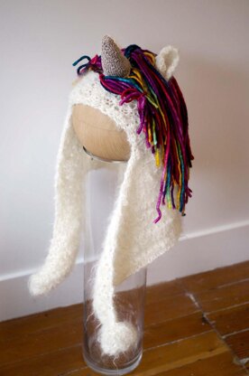 Unicorn Hooded Scarf