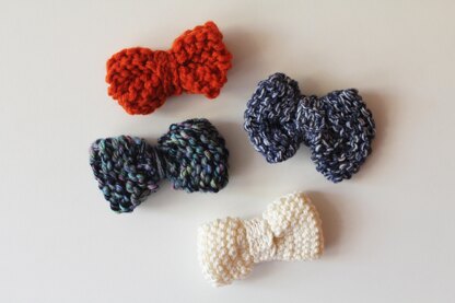 Knitted Bows