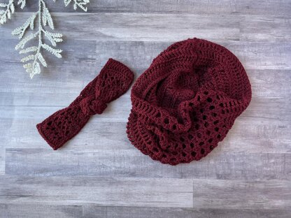 Syrah Cowl and Headband