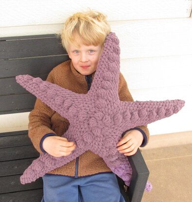 Large Plush Starfish Toy or Pillow