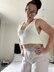 Petal strap top
