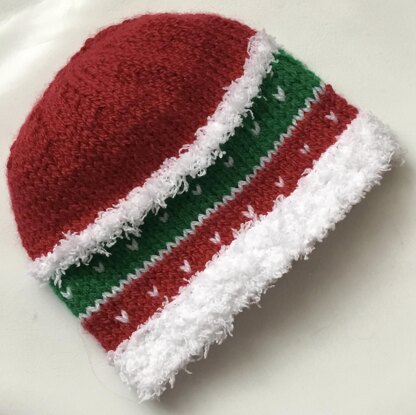 A Dashing Christmas baby Hat