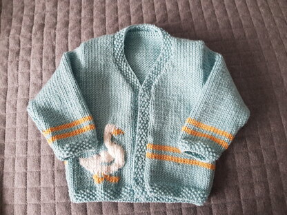 Baby's Cardigan in Sirdar Snuggly Baby Cashmere Merino
