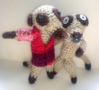 Meerkat Amigurumi Crochet Pattern