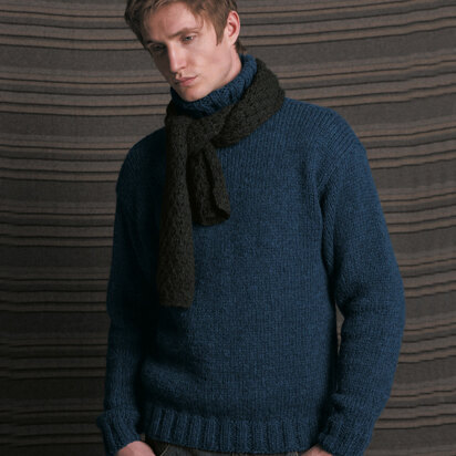 Brody Sweater in Rowan Lima