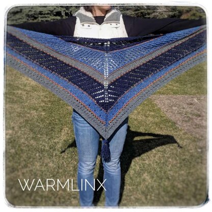 Denim Patchwork Scarf