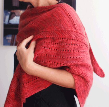 Popp:y shawl