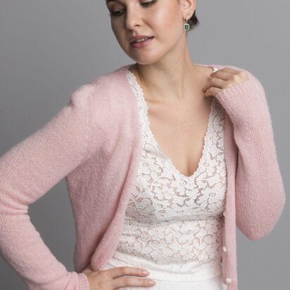 Cardigan with knots for brides