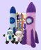 Rocket & Astronaut for Smartie chocolate