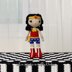Wonder Woman-Inspired Amigurumi Crochet Pattern – Digital PDF Fanart