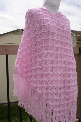 Pretty in Pink Poncho