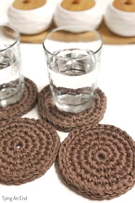 Chunky Crochet Coaster