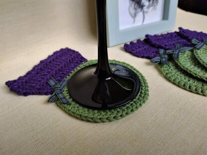 Tartan Thistle Coaster