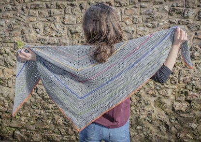 The Grainbow Shawl