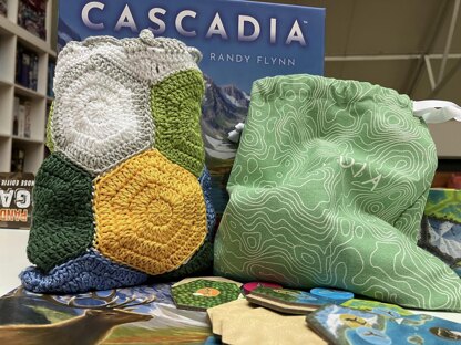 Cascadia drawstring bag