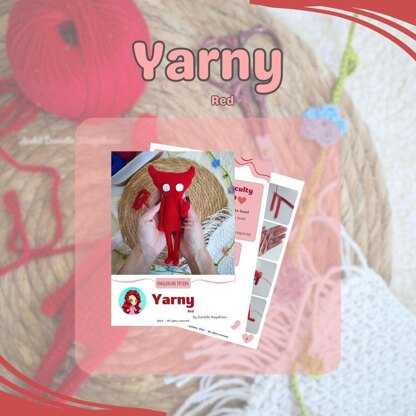 Red Yarny Amigurumi Pattern
