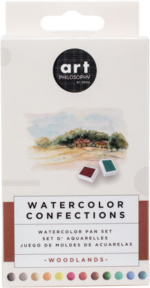 Prima Marketing Prima Watercolor Confections Watercolor Pans 12/Pkg - Woodlands