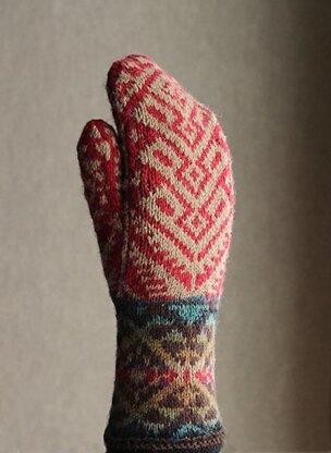 Kilim mittens