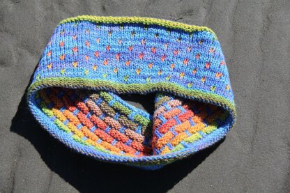 Igloo DK Cowl and Headband/Hat 4128