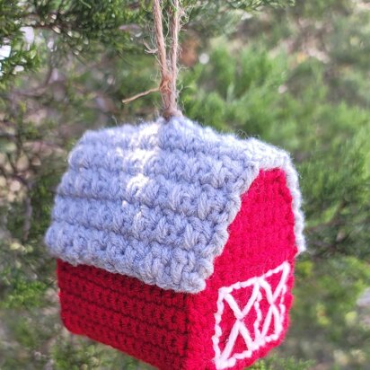 Little Red Barn Ornament